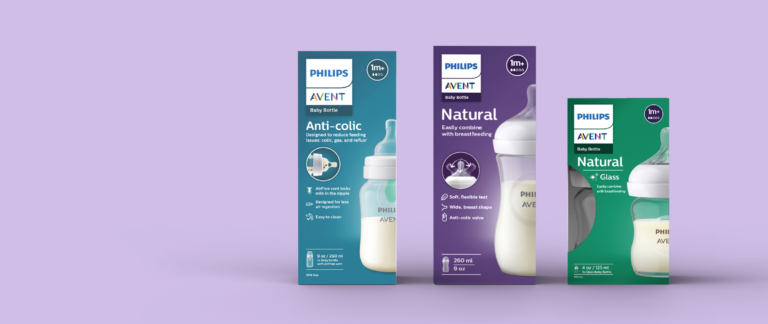 Avent packaging range