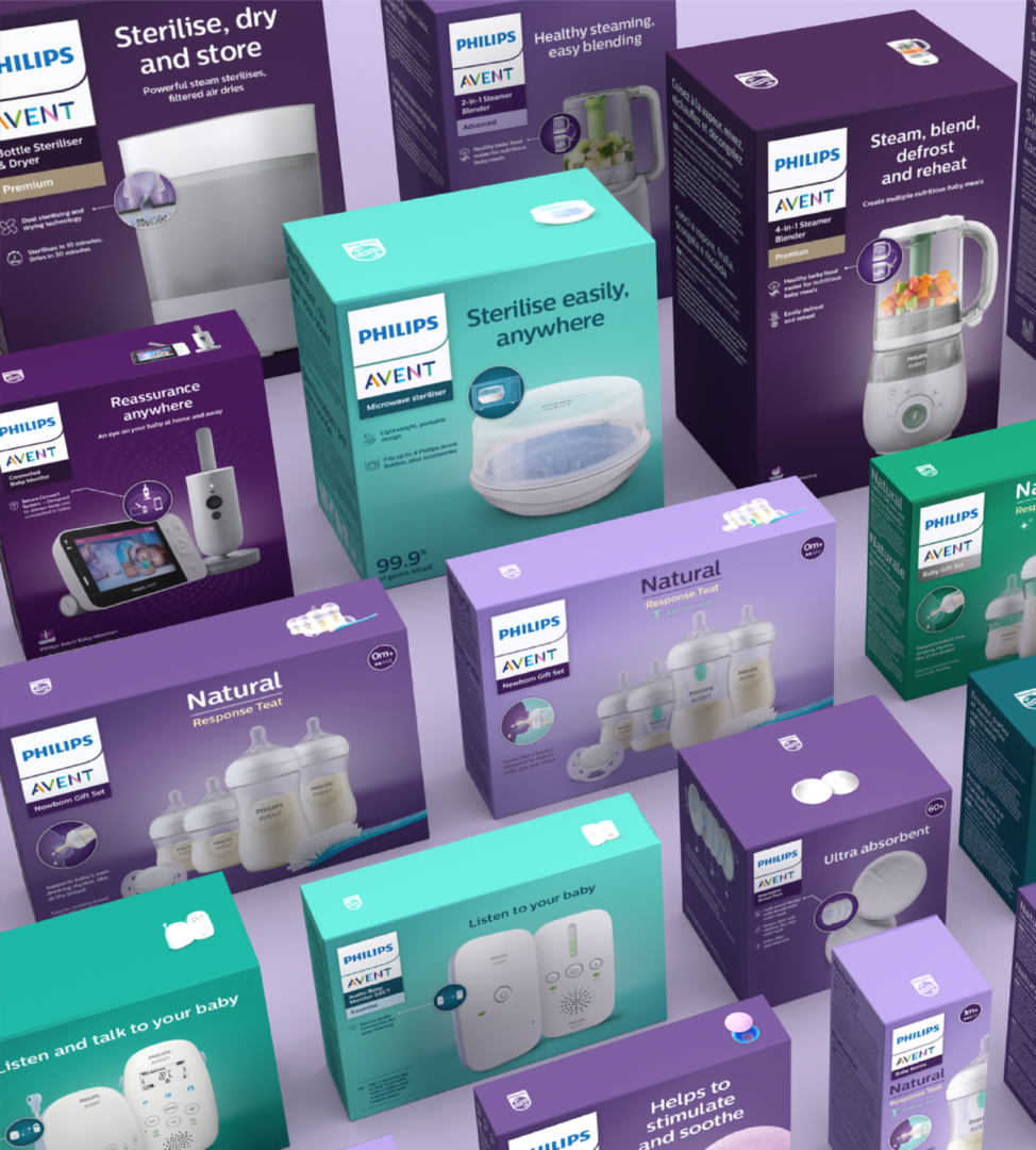 Philips Avent pack ranges