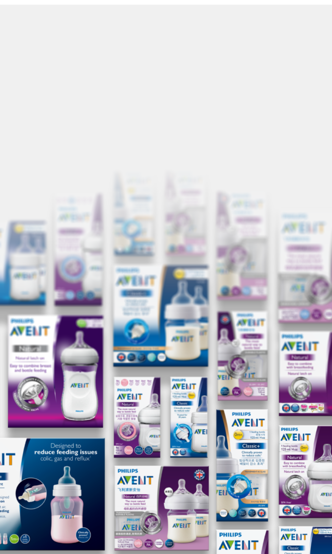 Avent packaging portfolio