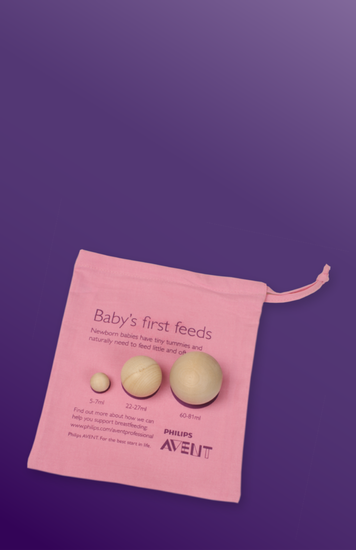 Avent Tiny Tummys bag design
